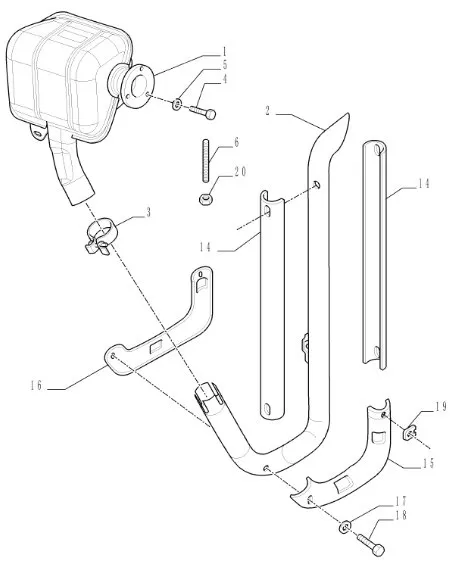 87747204 - кожух защитный